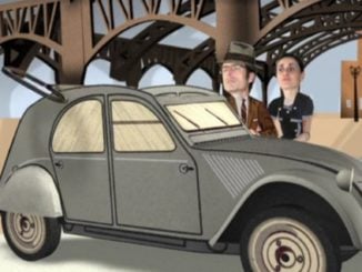 2cv:n vaiheet animaationa