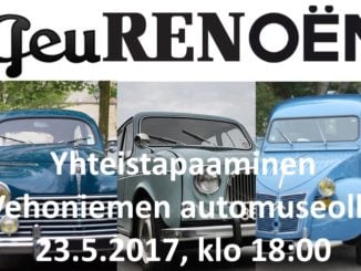 Peurenoën - Renault ja Citroën kerhojen yhteistapaaminen