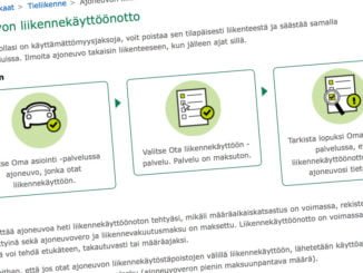 Ajoneuvon liikennekäyttöönotto