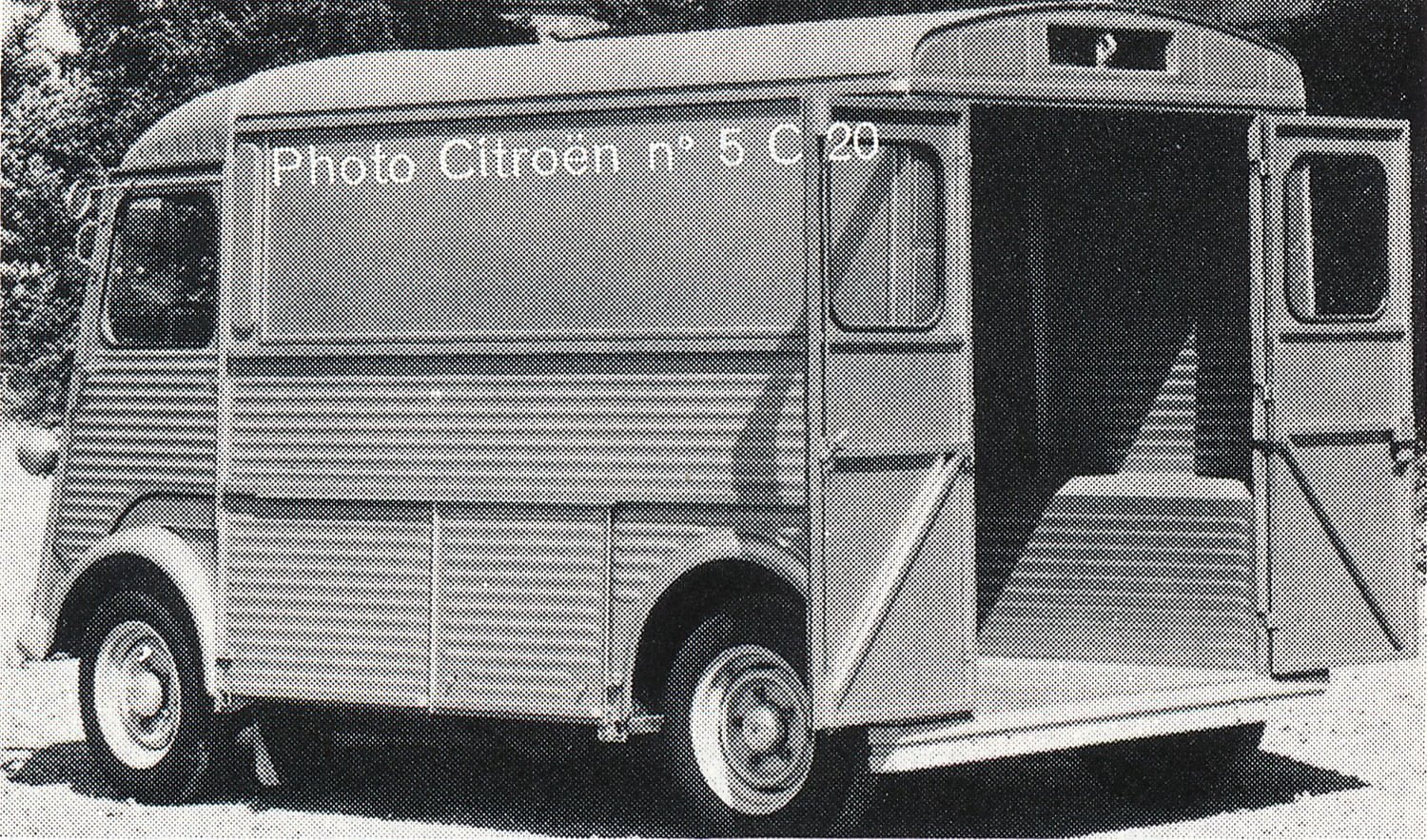 Citroën HY 1967 – New petrol engine – "zone bleu" version