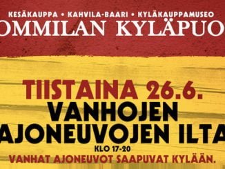 Mommilan Kyläpuoti 26.6.2018