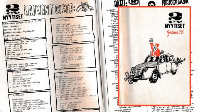 Arkistojen aarteita – Nyytiset 7-8/1978