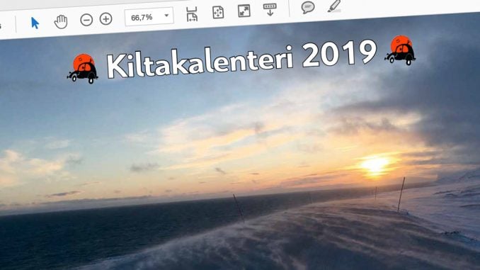 Kiltakalenteri 2019