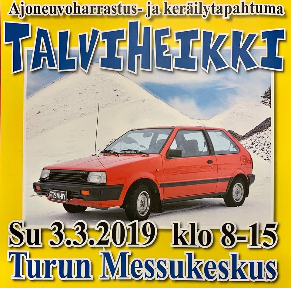 Talviheikki Turun Messukeskuksessa 3.3.2019.